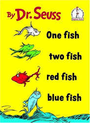 Dr. Seuss One Fish Two Fish Red Fish Blue Fish